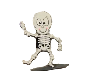 Halloween Skeleton Insert/Sitter