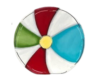 Summer Beachball Insert/Sitter-Printed