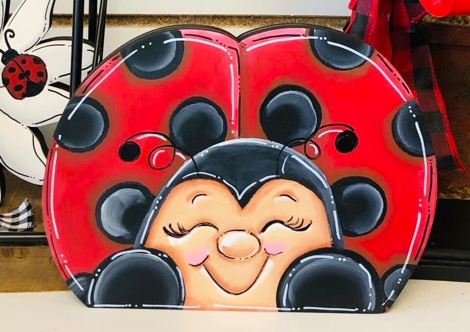 Spring/Summer Ladybug Insert/Sitter