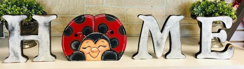 Spring/Summer Ladybug Insert/Sitter