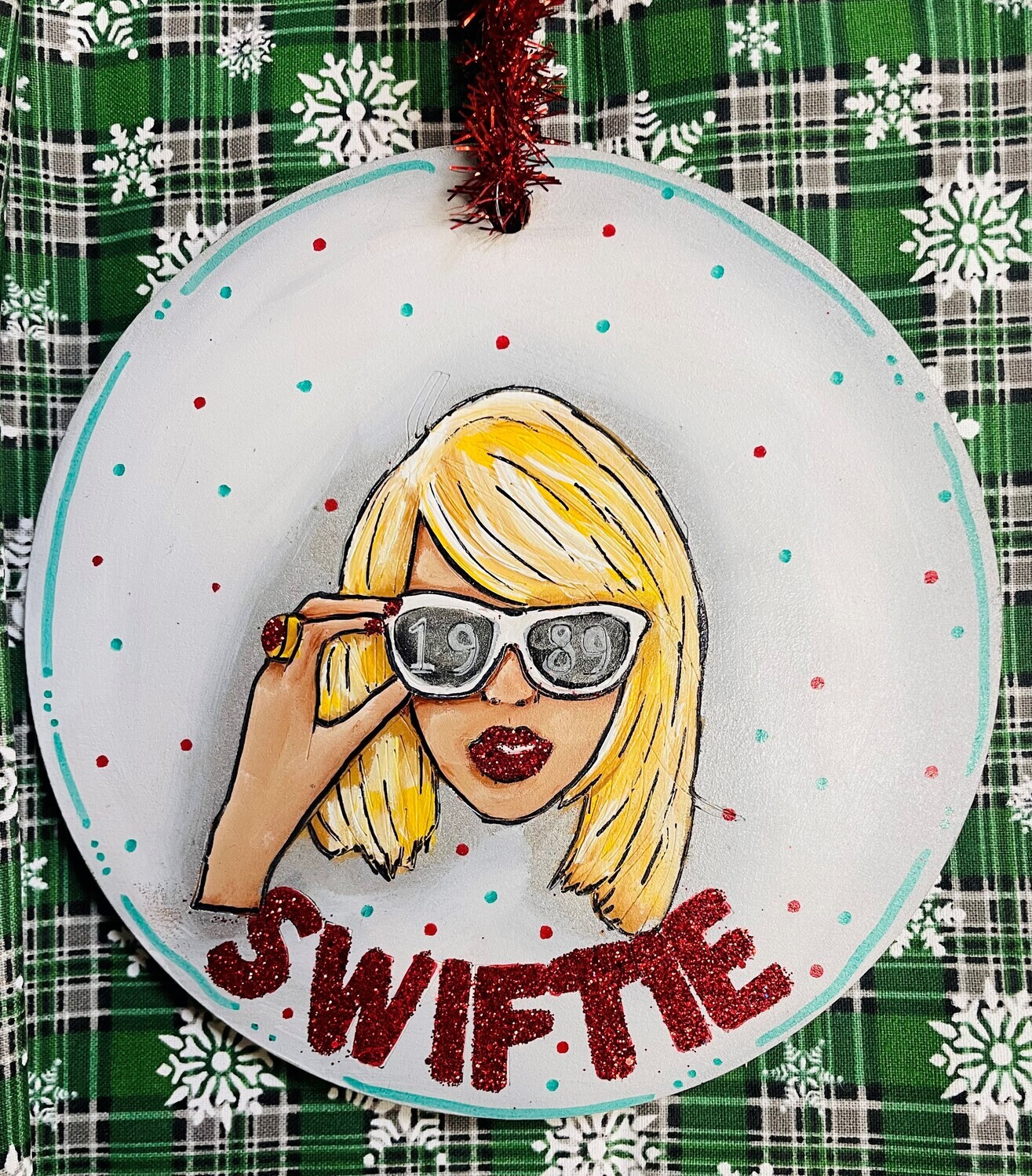 Christmas Ornament-- Swiftie