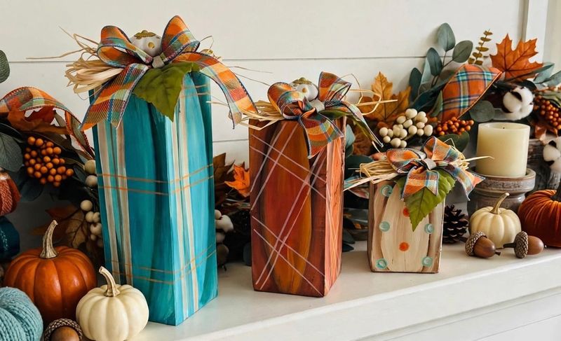 Fall-Halloween Set of 3 Pumpkins