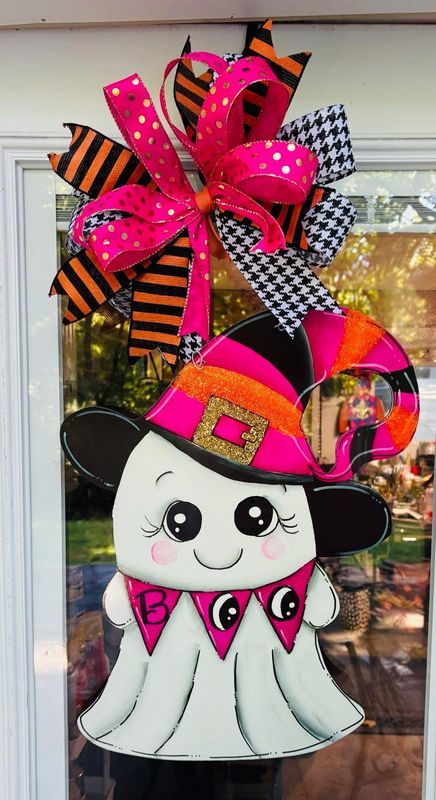 Halloween Boo Ghost Door Hanger