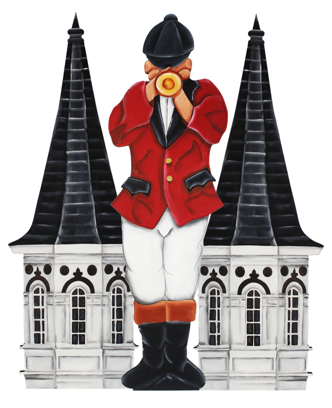 Derby Bugler with Spires Insert