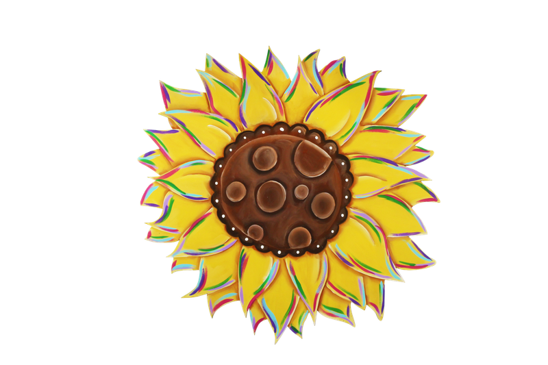 Fall Colorful Sunflower Insert/Sitter-Printed