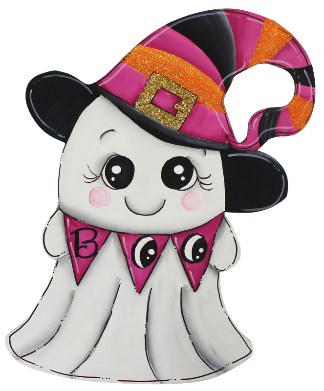 Halloween Boo Ghost Insert/sitter