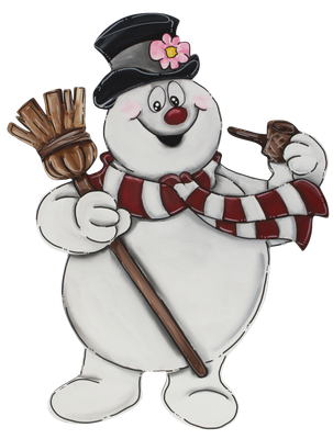 Winter Frosty the Snowman Insert/Sitter-Printed