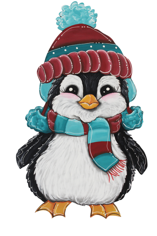 Winter Penguin 2025 Insert/Sitter-Printed