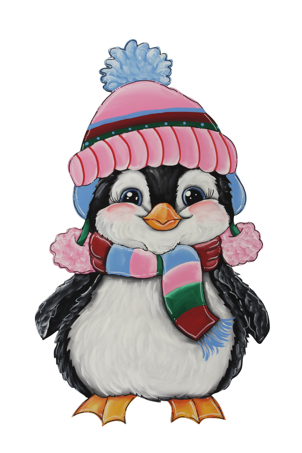 Winter Penguin 2025 Insert/Sitter-Printed