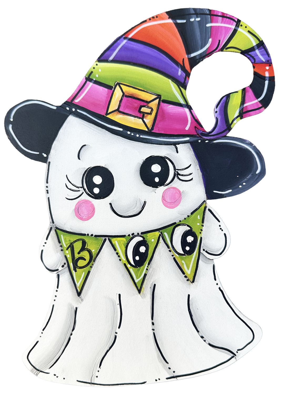 Halloween Boo Ghost Table Topper