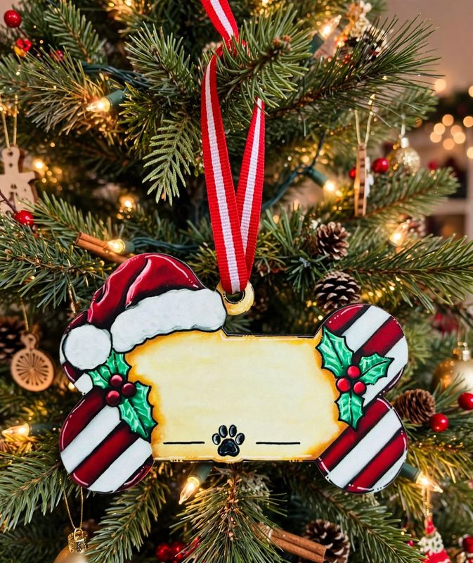 Christmas--Dog Bone Ornaments