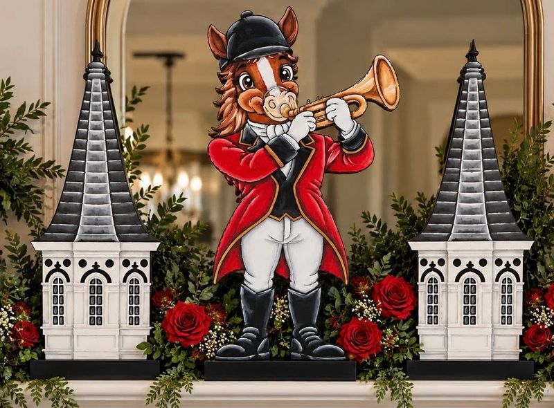 Derby Horse Bugler (22" or more)