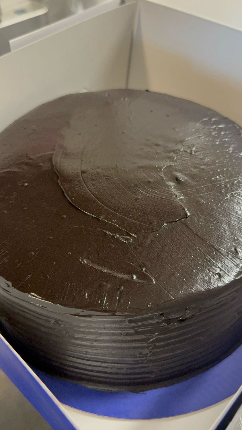 Callebaut Dark Fudge Cake