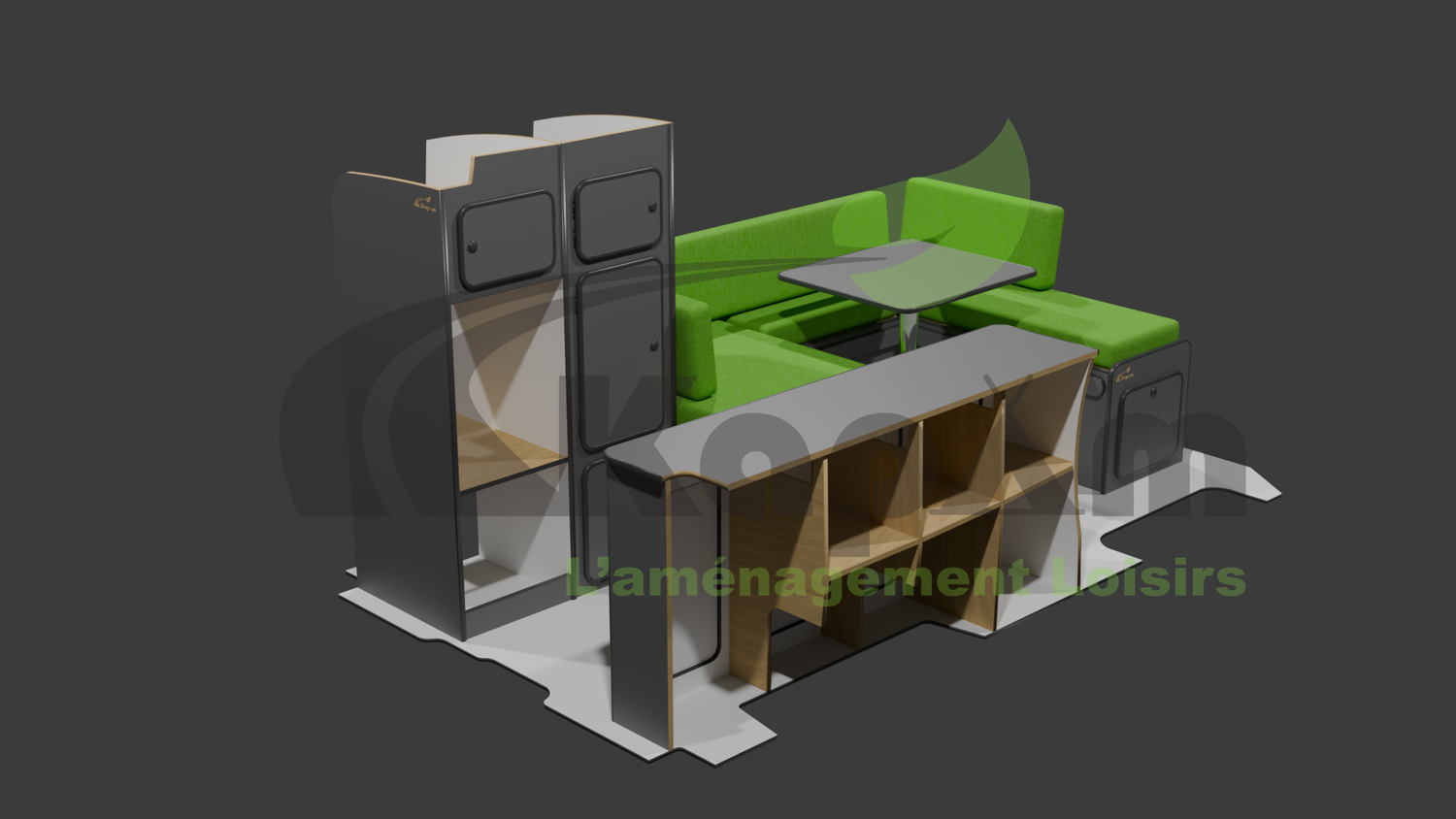 Best Travel VW T5-T6 L2H1 double colonne