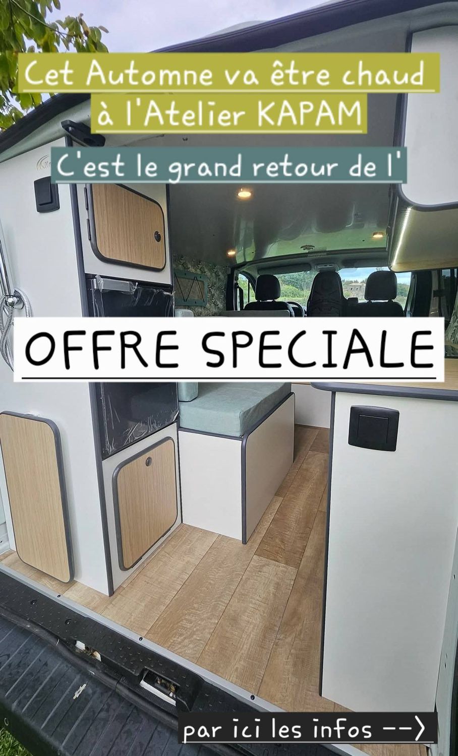 Kit d&#39;aménagement complet à petit prix et disponible rapidement !