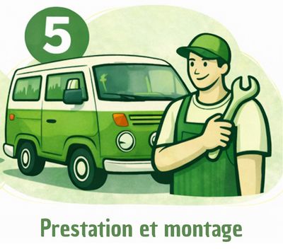 5 - Prestation et montage
