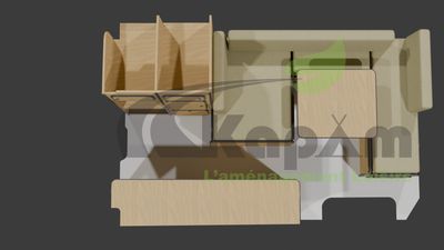Kit Soft Travel Renault Trafic 3 / Opel vivaro (jusqu'à 2020)  / Nissan NV300 / FIAT Talento modèle LONG double colonne
