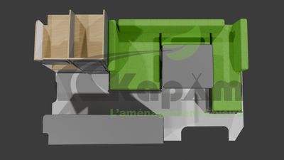 Best Travel Renault Trafic 3 / Opel vivaro (jusqu'à 2020)  / Nissan NV300 / FIAT Talento modèle LONG double colonne