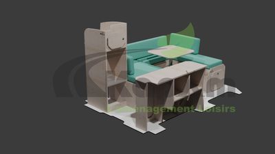 Triply Travel Peugeot Expert (apres 2016) / Citroen Jumpy (apres 2016) / Toyota Proace / Opel Vivaro (apres 2020) standard