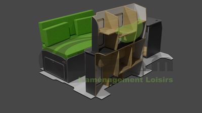 Best Mado Renault Trafic 3/Opel vivaro (jusqu'à 2020) /Nissan NV300/FIAT Talento modèle LONG
