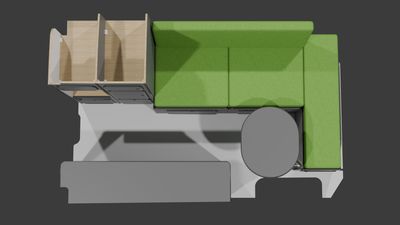 Best Madel Renault Trafic 3/Opel vivaro (jusqu'à 2020) /Nissan NV300/FIAT Talento modèle LONG