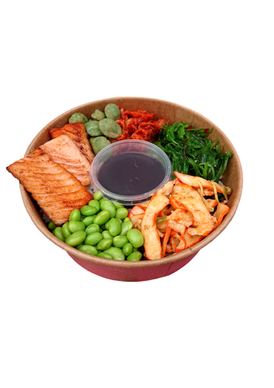 Shake Teriyaki Poke Bowl
