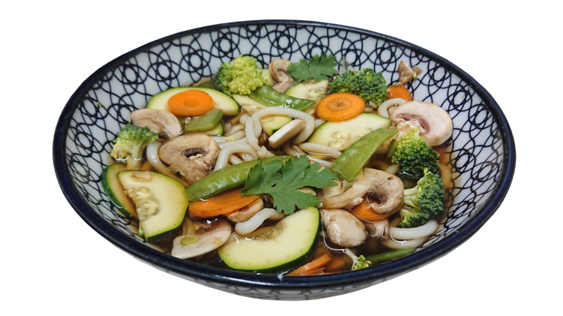 Udonsuppe mit Rindfleisch