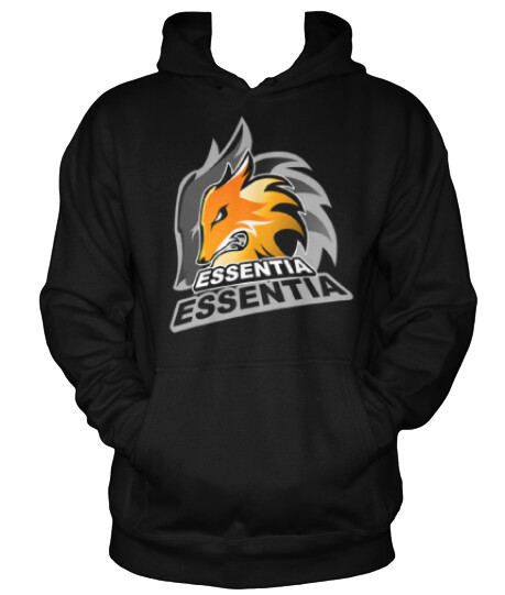 Sudadera Negra Essentia E.C. #goZorros