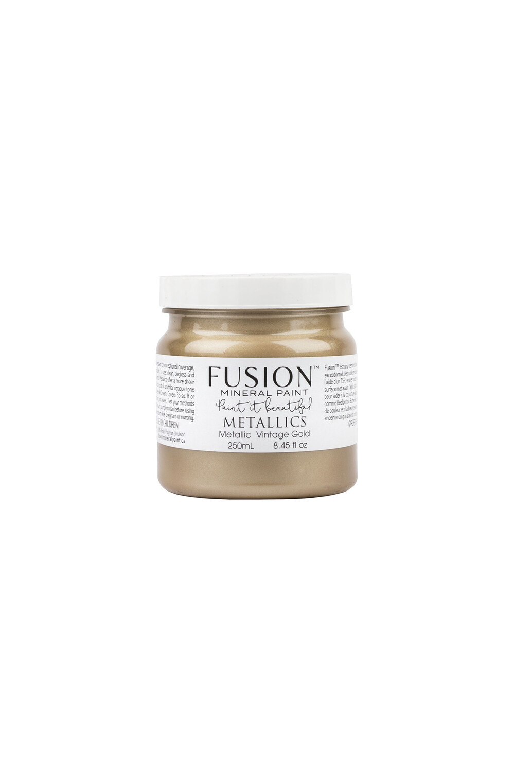 Fusion™️ Metallic Vintage Gold 250ml