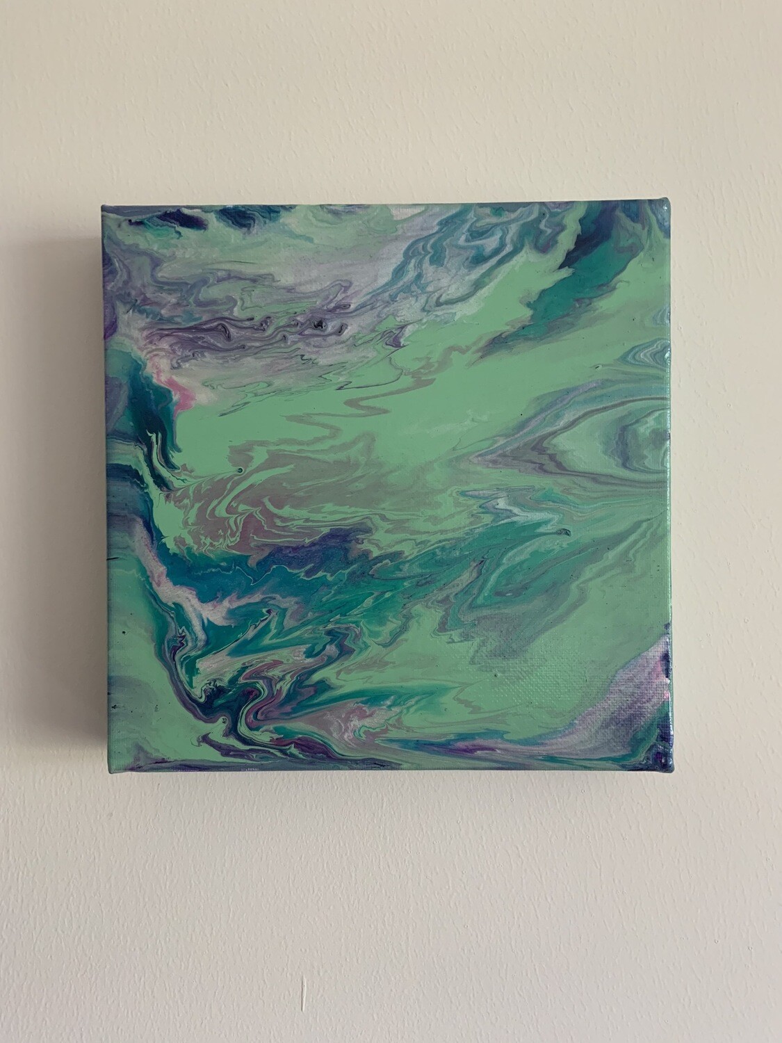 Resin Pour Canvas 20x20cm