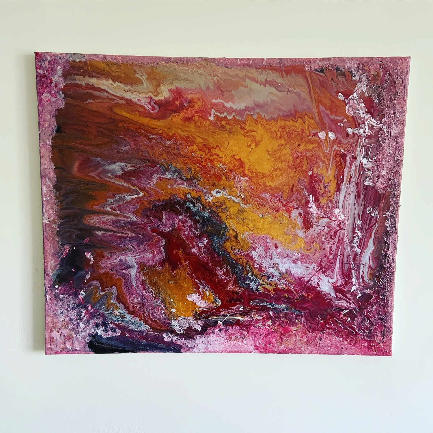Resin Pour Canvas 50x60cm