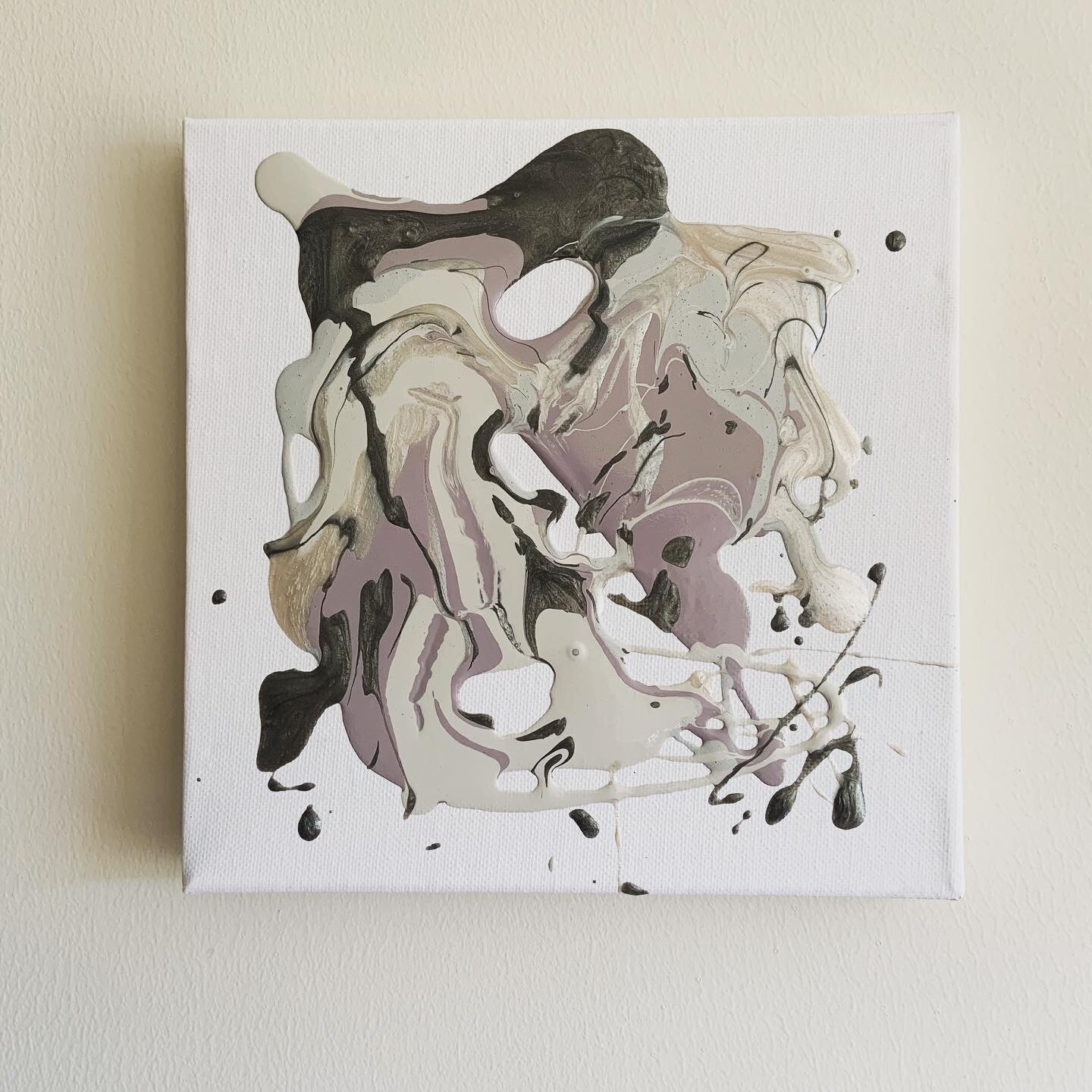 Resin Pour Canvas 20x20cm 