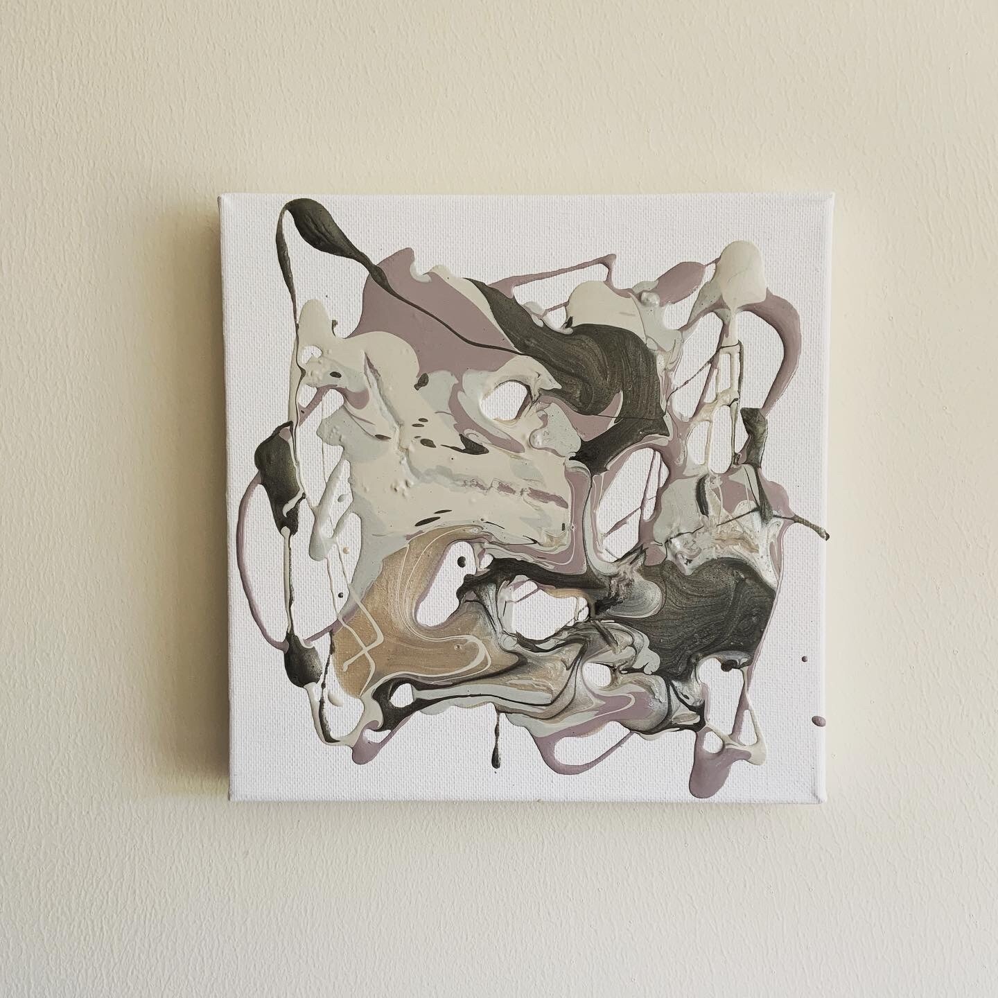Resin Pour Canvas 20x20cm 