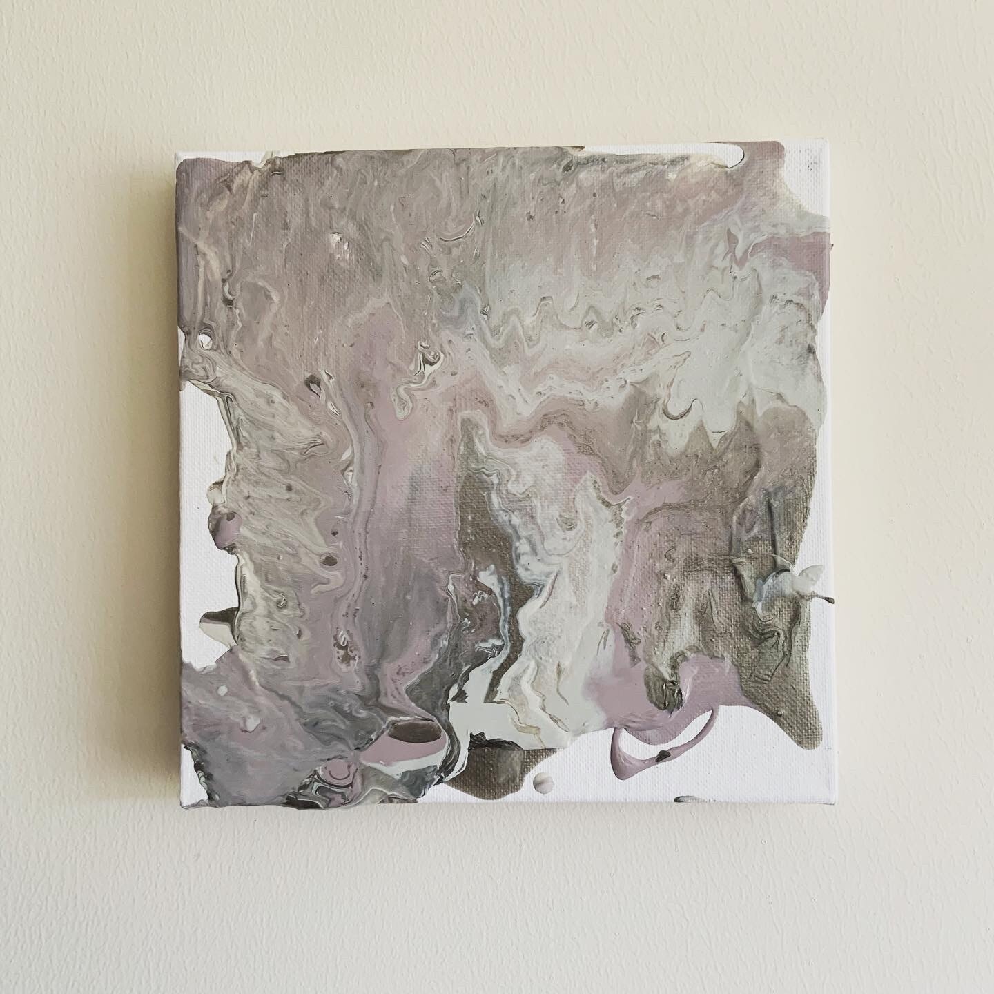 Resin Pour Canvas 20x20cm