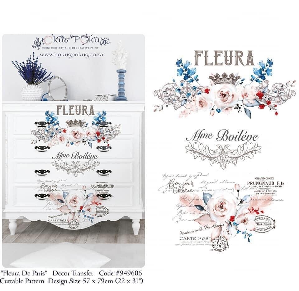 Hokus Pokus- Fleur a De Paris - Decor Transfer