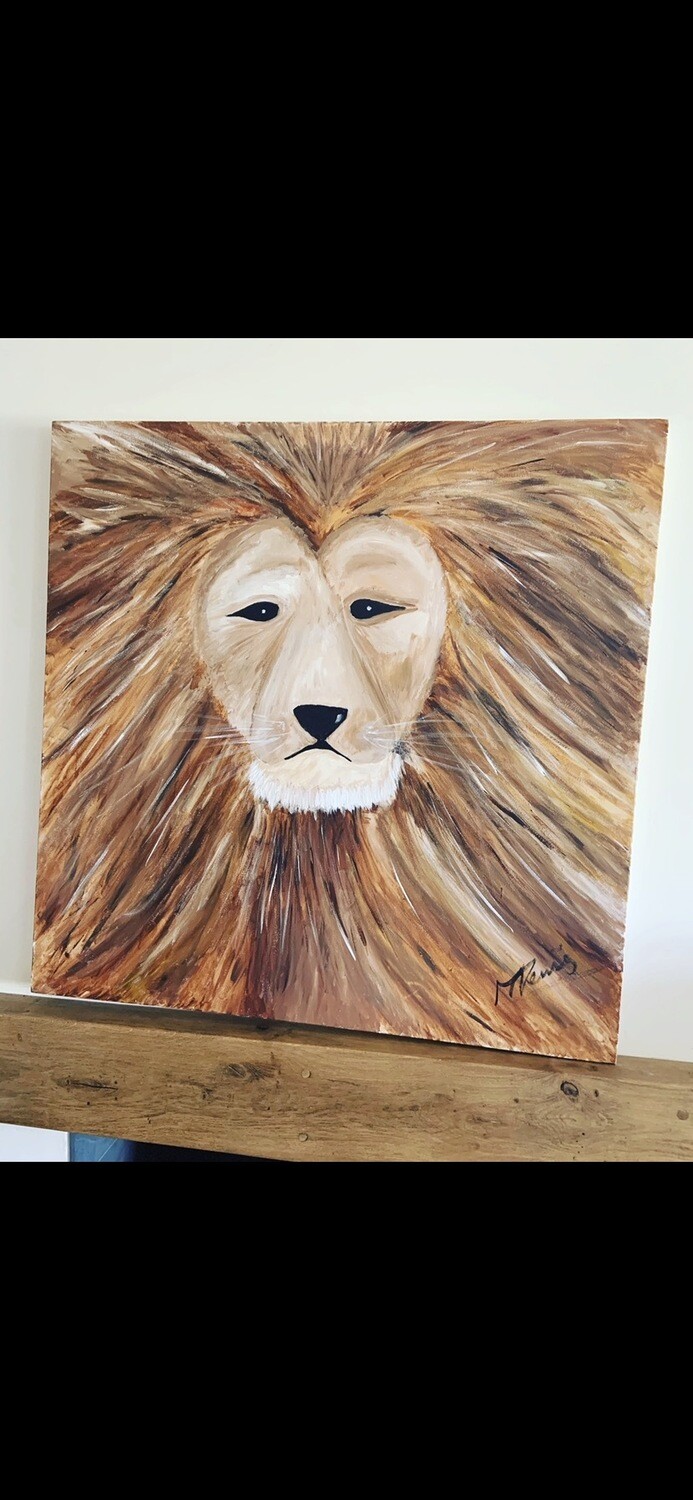 Lion Painting