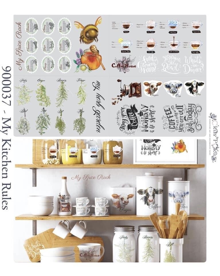 Hokus Pokus- My Kitchen Rules- Decor Transfer