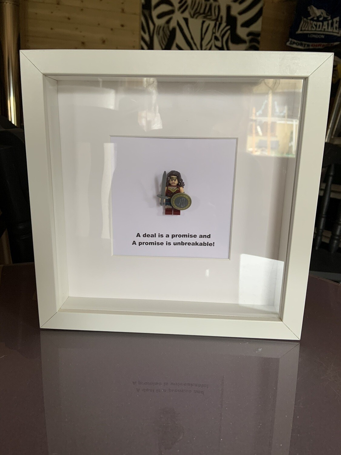 Lego Frame - Wonder Woman