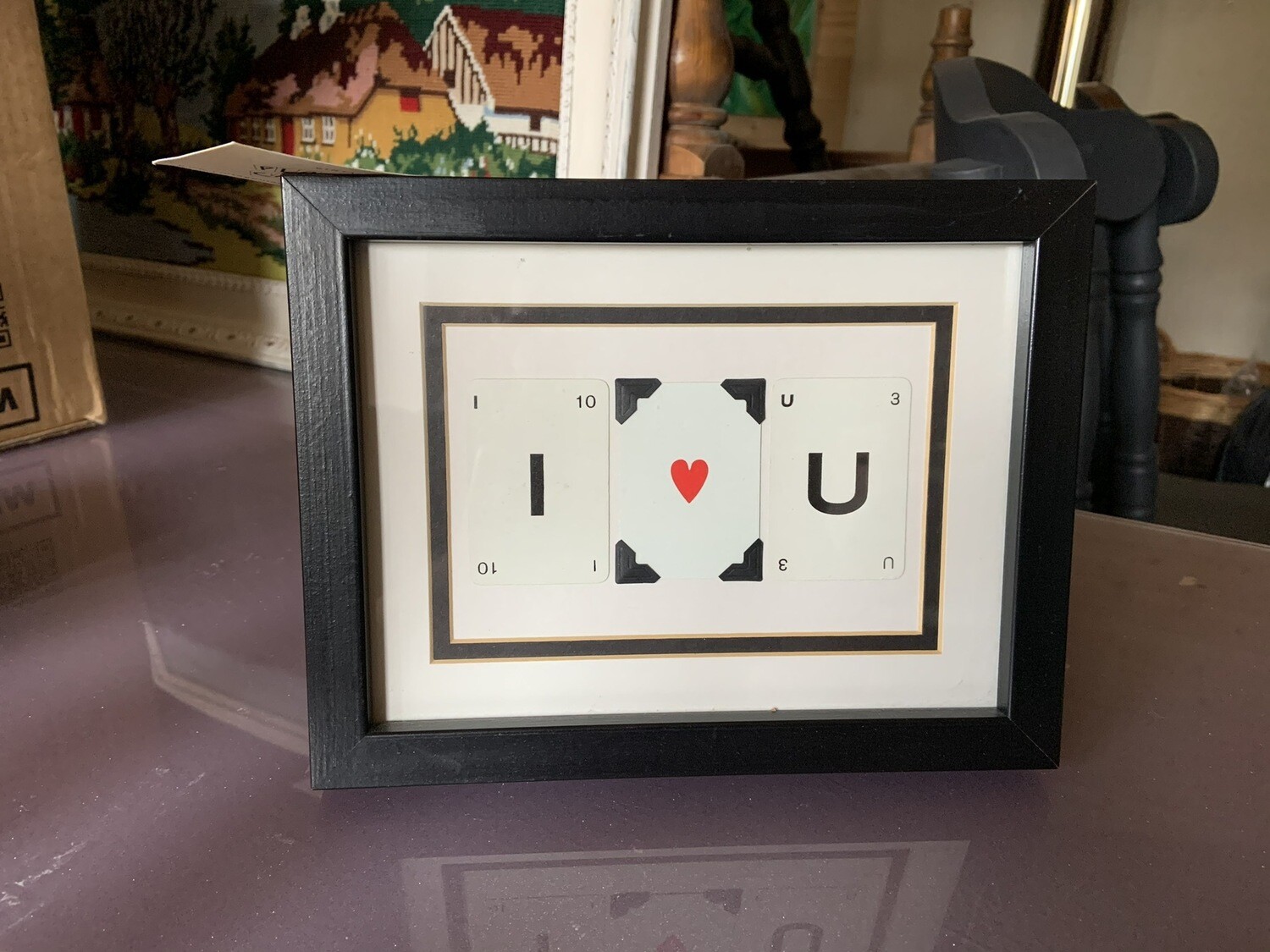 Vintage Card Company Frame - I ♥️ U
