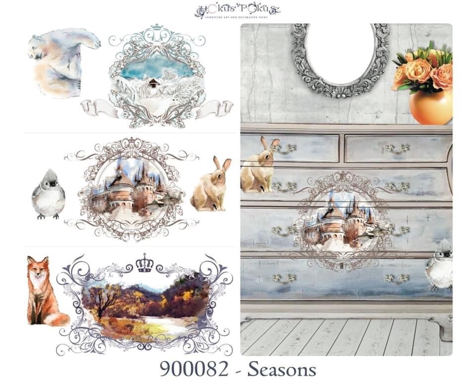 Hokus Pokus Deco Transfer - Seasons
