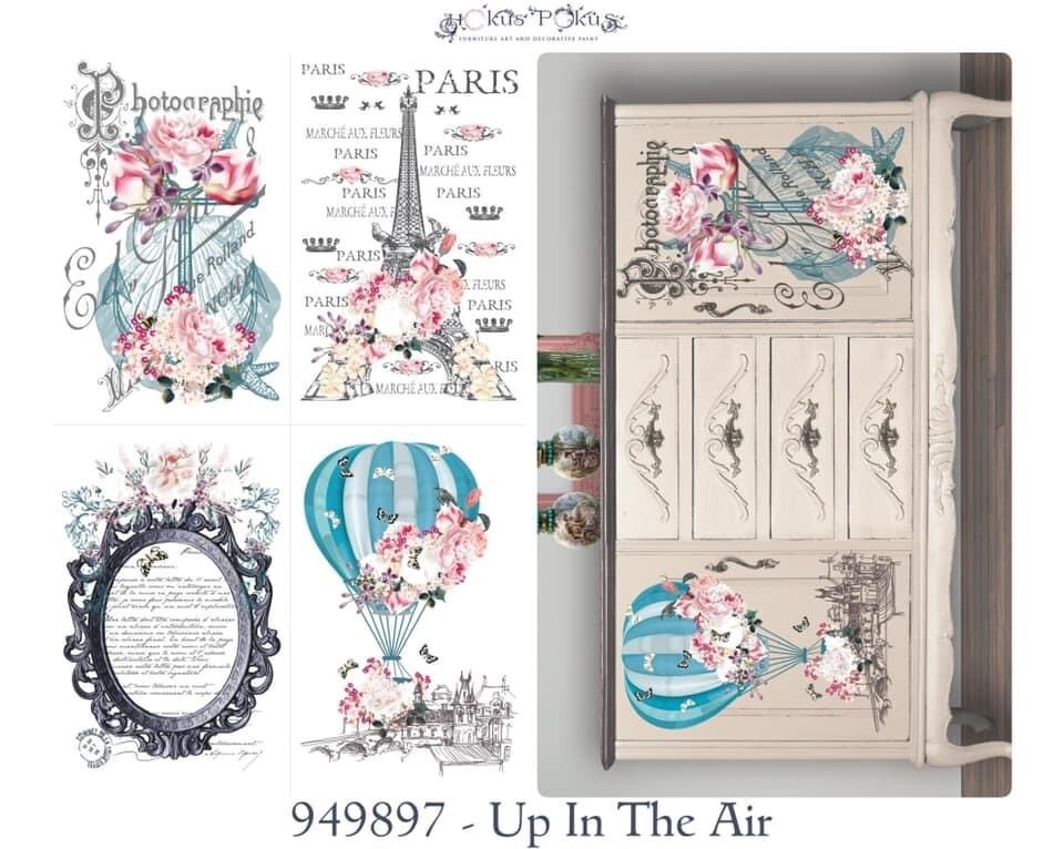 Hokus Pokus Deco Transfer- Up In the Air