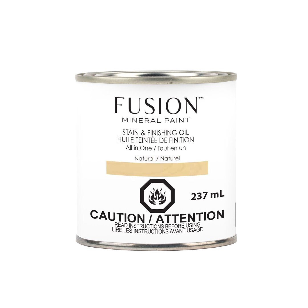 Fusion™️ Mineral Paint Stain And Finishing Oil - Natural 237ml 