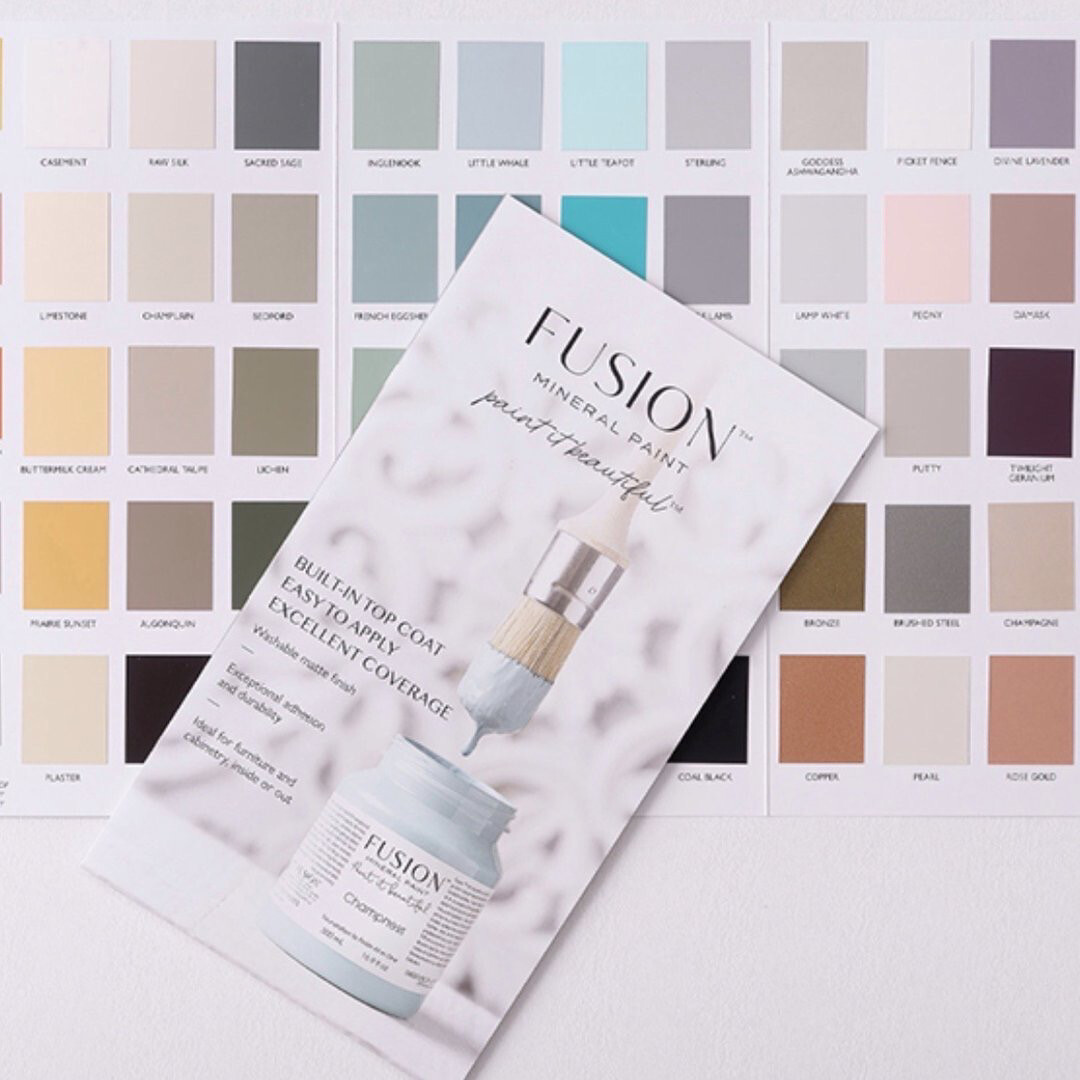 Fusion™️ Mineral Paint True Colour Cards