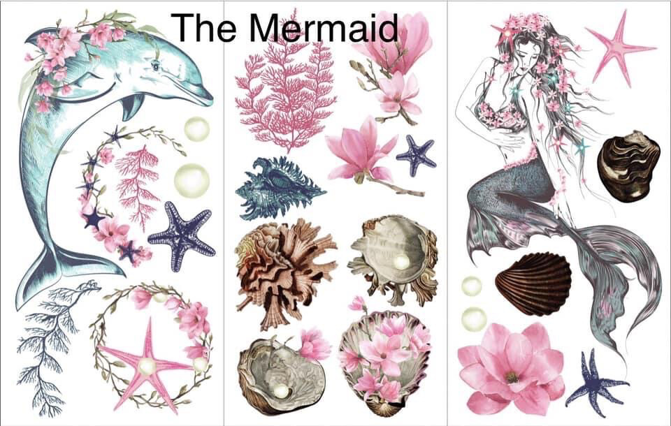 Hokus Pokus Decor Transfer - The Mermaid
