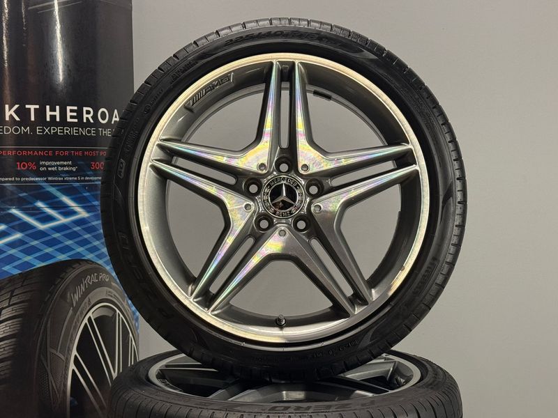 Mercedes A Klasse 18 Zoll AMG Felgen Original Satz W176 Mercedes A Klasse 18 Zoll AMG Felgen Original Satz W176