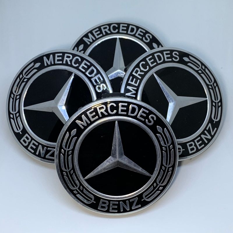 Original Mercedes Radnaben Deckel Satz (4Stk.) Original Mercedes Radnaben Deckel Satz (4Stk.)
