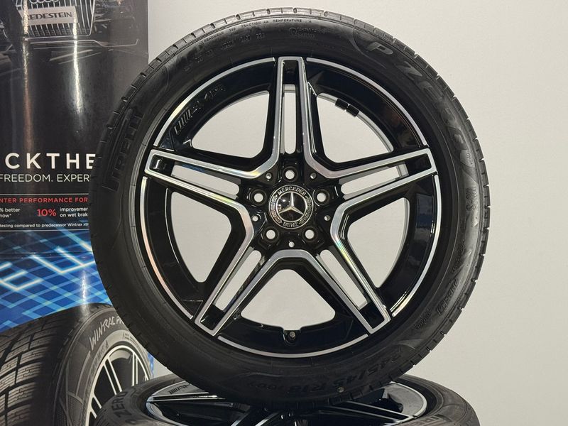 Mercedes E Klasse 18 Zoll AMG Felgen Original Kompletträder W213 S213 Mercedes E Klasse 18 Zoll AMG Felgen Original Kompletträder W213 S213