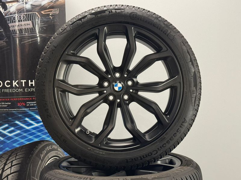 BMW X3 X4 20 Zoll Styling 695 Original Kompletträder Allwetter G01 G02 BMW X3 X4 20 Zoll Styling 695 Original Kompletträder Allwetter G01 G02