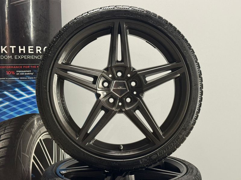 BMW 1er 19 Zoll AC Schnitzer Felgen Original Kompletträder Winter F20 F21 F22 BMW 1er 19 Zoll AC Schnitzer Felgen Original Kompletträder Winter F20 F21 F22