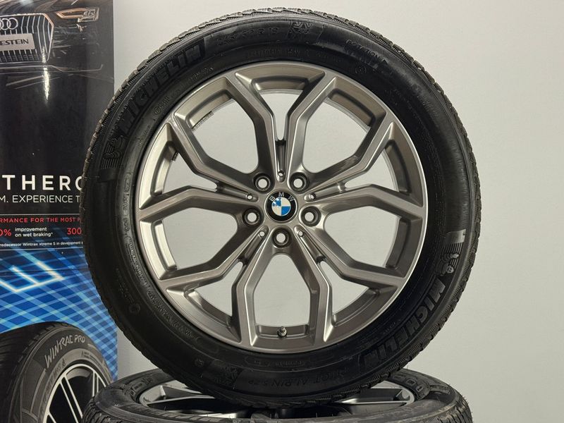 BMW X3 X4 19 Zoll Winterreifen Original Kompletträder 694 G01 G02